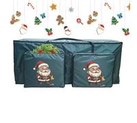 Christmas Tree Storage Bag, Zippered Organizer with 2 Front Pockets, Holiday Wreath Pouch, Multi-Purpose Storage, Home and Travel for Laundry Garage Living Room Apartment Dormitory Camping