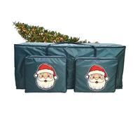 Christmas Tree Storage Bag, Zippered Organizer with 2 Front Pockets, Holiday Wreath Pouch, Multi-Purpose Storage, Home and Travel for Laundry Garage Living Room Apartment Dormitory Camping