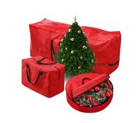 Christmas Tree Storage Bags - Space-Saving Decoration Packing Tote | Multifunctional Artificial Christmas Tree Organizer,for Home Office College Dorm Hotel Apartment Farmhouse