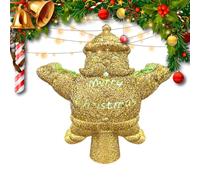 Christmas Tree Toppers | Glittered Star Topper With 5 Projected Patterns |