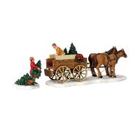 Venditore alberi di Natale-Christmas tree wagon 43451 LEMAX
