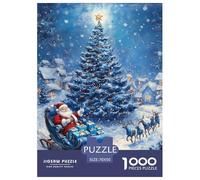Christmas Tree1000 Pieces Jigsaw Puzzles for Adults And Kids Family Game GiftsChallenging Home Decors Great Gift Idea70x50cm/1000pcs