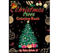 Christmas trees Coloring Book