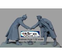 Christmas truce. kit in 54 mm high quality resin kit