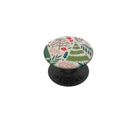 Christmas Under the Mistletoe Holiday PopSockets PopGrip Adesivo