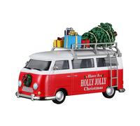 Lemax Furgone natalizio Christmas Van 43721 in plastica H7,8 x 11,9 x 5,4 cm