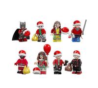 Christmas Version Of Superhero Minifigure Toy