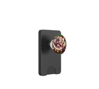 Christmas Vibes With Xmas Kitten In Cozy Cat Bed For Winter PopSockets PopWallet per MagSafe