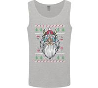 Christmas Viking Divertente Thor Odin Valhalla Uomo Canotta