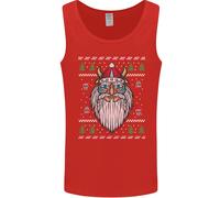 Christmas Viking Divertente Thor Odin Valhalla Uomo Canotta