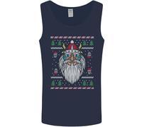 Christmas Viking Divertente Thor Odin Valhalla Uomo Canotta