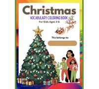 Christmas Vocabulary Coloring Book