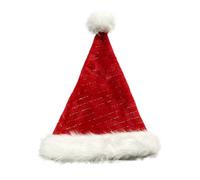 Christmas Winter Red Casual Style Hat Party Rave Decorations Props Cappelli (rosso, taglia unica)