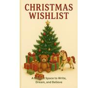 Christmas Wishlist: / 6x9 Pocket-Size Notebook/ 1 Opening Page/ 119 Lined Pages/ Glossy Cover/