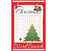 Christmas Word Puzzle Book: Word Searchers with Easy to Read Print about Christmas, Christmas holidays, Christmas food and More | 6x9 inches, 110 ... Gift for Vacations, Holidays and Free Times
