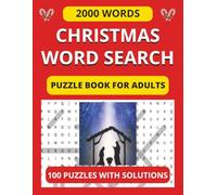 Christmas Word Search: 100 Word Search Puzzles for Adults