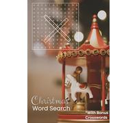 Christmas Word Search: 75 All-Directions Puzzles + Bonus Crosswords to Keep You Off the Naughty List | Perfect Gift Find for the Friend Who Loves the Holidays!