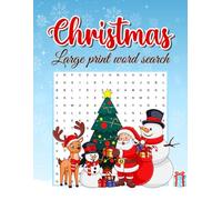 Christmas Word Search: A Christmas Puzzle Book for Relaxation and Holiday Joy, Large Print | 8in. x 11in.