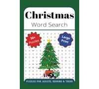 Christmas Word Search Book: A Christmas Themed Word Find Puzzle for Adults, Seniors, and Teens