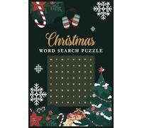 Christmas Word Search Book for Adults, Seniors and Teens: 55 Festive Puzzles with 495 Holiday-Themed Words - Holiday Activity Book for Family Fun, Brain Training & Relaxation - Christmas Gift