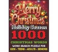 Christmas Word Search book for Kids and teens