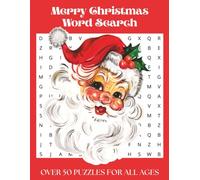 Christmas Word Search Book: Fun holiday-themed puzzle book for all ages perfect for gift giving or stocking stuffer 8.5X11