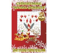 Christmas word search book: Word search with Easy-to-Read Print About Christmas traditions, festive celebrations, holiday cheer, and more [6x9 inches, ... for family, friends, and holiday gatherings!