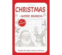 Christmas Word Search Book: Word Searches with Easy to Read Print about all things Christmas, Nativity, Winter and more |6*9 inches, 110 pages|50+ ... for holidays, someone who loves Christmas