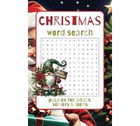 Christmas Word Search Book: Word Searches with Easy To Read Print about Christmas, Winter Holiday, Christmas Eve and More | 6 x 9 inches, 110 pages | ... Gift for Vacations, Holidays and Free Time