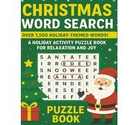 Christmas word search: Celebrate the Magic of Christmas with Every word You Find| A Joyful Holiday Word Hunt for All Ages| The Ultimate Holiday Word Search.