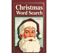 Christmas Word Search: Challenging Puzzles Brain Games for Senior Adults - Holiday Relaxation and Brain Training Activity Books, Perfect Gift