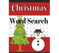 Christmas Word Search: Christmas Holiday themed easy to ready puzzle book for all ages that even adults will enjoy.