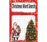 christmas word search: christmas puzzle book, christmas gift, joyfull word search, calming word search puzzle book