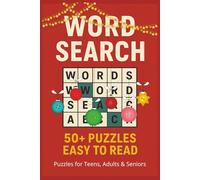 Christmas Word Search: Christmas Word Search Puzzle Book with Easy to Read Print about Christmas, Holiday and More | 6x9 inches, 110 pages | 50+ Puzzles. Gift for Vacations, Holidays and Relaxation.