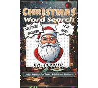 Christmas Word Search: Easy to Read Word Searches about Christmas, Santa, Holiday Traditions, and More | 6x9 Inches, 108 Pages | Perfect Gift for Christmas Parties, Travel, and Downtime