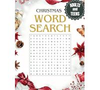 Christmas Word Search for Adults & Kids: 40 Large Print Holiday Puzzles | Fun Christmas-Themed Word Find Book | Festive Activity Book with Solutions | Perfect Holiday Gift for Family and Friends