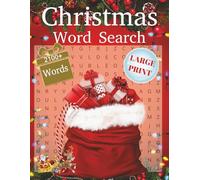 Christmas Word Search for Adults: Large Print Holiday Puzzle Book for Adults and Seniors - 85 Heartwarming Holiday Themes | Over 2,000 Festive Words