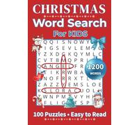 Christmas Word Search for Kids: 100 festive holiday puzzles for ages 8-12 - fun Christmas word searches filled with Santa, snowflakes, elves, and cheer