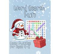 Christmas Word Search for Kids Ages 4-6 | A Perfect Gift to keep them entertained for the holidays