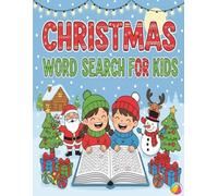 Christmas Word Search for Kids Ages 6-12: Fun Holiday Puzzle Book with Big Print Word Finds - Perfect Christmas Gift for Boys and Girls