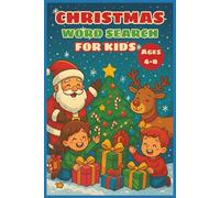 Christmas Word Search For Kids: Christmas Activity Book with 60 Festive Word Searches for Learning & Fun - Improves Spelling, Focus, and Memory | Perfect for Gifts and Stocking Stuffers