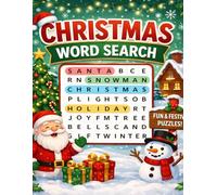 Christmas Word Search: Fun, Festive & Educational Holiday Puzzles to Boost Focus and Vocabulary