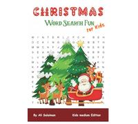 Christmas Word Search Fun - kids Medium: Kids Medium Edition