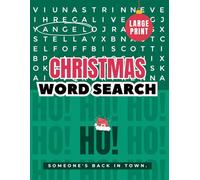 Christmas Word Search Large Print: Family Friendly Puzzles - Fun and Engaging for Everyone from 8 to 80!