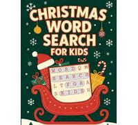Christmas Word Search & Maze Activity Book For Kids Ages 8-12: 50 Word Searches, 20 Mazes For Christmas Puzzle Fun