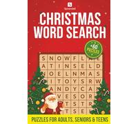Christmas Word Search Puzzle: +60 Puzzles | Relax and Reflect with Christmas-Themed Puzzles | Puzzle Book for Teens, Seniors, and Adults, 6x9 inches | Great Gift for Christmas, Holidays, or Travel