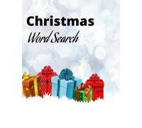 Christmas Word Search Puzzle Book 140 Words: Word Scramble for Adults