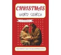 Christmas Word Search Puzzle Book: 50+ Faith-Filled Puzzles Celebrating the Birth of Jesus & the Joy of the Season: Word Searches Featuring Nativity ... - A Peaceful Brain Game for All Ages