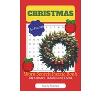 Christmas Word Search Puzzle Book: 50 Holiday Puzzles to Relax, Enjoy, and Celebrate the Season