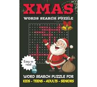 Christmas Word Search Puzzle book for Kids: A world of holiday season of Christmas Word Search Puzzle Book!